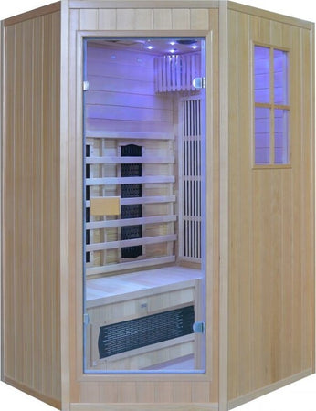 Sauna-Combinata-per-2-persone-in-Legno-Hemlock-120x59x85-Angle