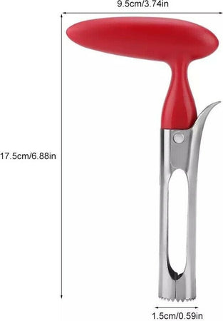 SBUBBIA MELA TAGLIA MELE FRUTTA LEVA RIMUOVI TORSO MANUALE A CLIP IN ACCIAIO Casa e cucina/Utensili da cucina/Sbucciatori e tagliafrutta/Sbucciamele Trade Shop italia - Napoli, Commerciovirtuoso.it