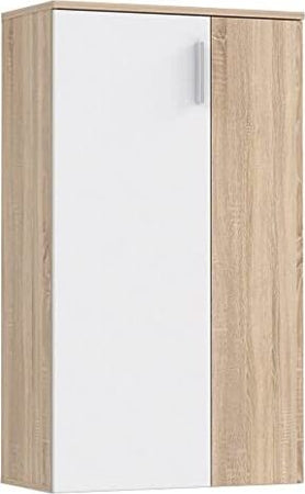 SC4-scarpiera-ingresso-moderna-bianca-2-ante-legno-salvaspazio-armadio-bianco-quercia-rovere