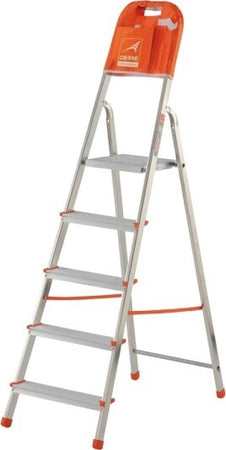 Scala In Alluminio Per Uso Domestico Scaletto Per La Casa Gierre Con Ripiano Fai da te/Prodotti per la costruzione/Scale/Scale pieghevoli Trade Shop italia - Napoli, Commerciovirtuoso.it