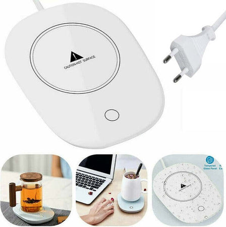 Scalda-Tazza-Elettrico-Bevande-Tè-Caffè-Latte-Portatile-Calore-Casa-Ufficio-220v