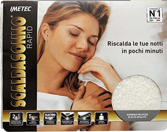 Scaldasonno-Scaldaletto-Imetec-Rapid-Matrimoniale-in-Peluche