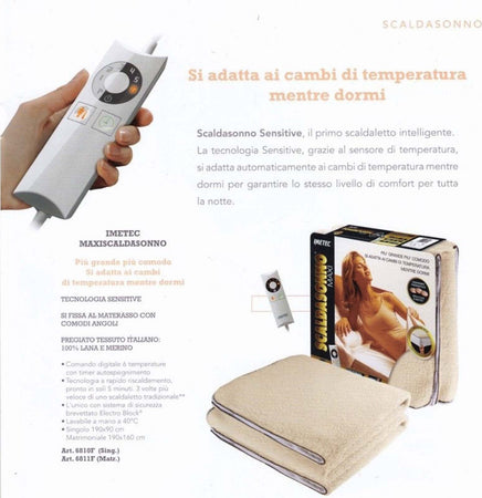 Scaldasonno-Scaldaletto-Singolo-Imetec-Sensitive-Maxi