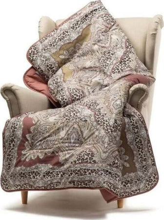 Scaldotto Caleffi Art. Leopard Colore Caffè Casa e cucina/Tessili per la casa/Biancheria da letto/Coperte e trapunte/Coperte Biancheria Arredo Home - Nola, Commerciovirtuoso.it