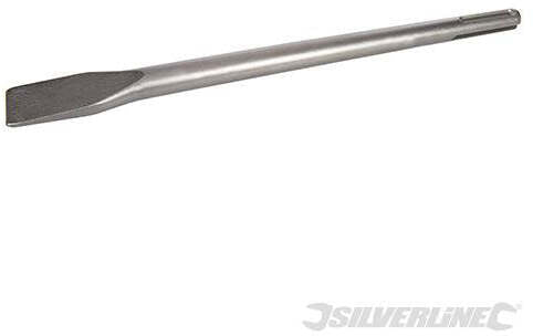 Scalpello SDS-Max per lavori di demolizione su muratura pietra e cemento Silverline