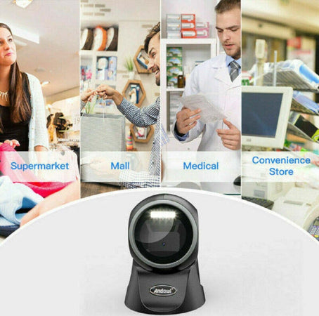 Scanner Barcode Lettore Di Codici A Barre Qr Code 1d 2d Usb Da Tavolo Q-sm50 Cancelleria e prodotti per ufficio/Elettronica per ufficio/Prodotti per la vendita (POS)/Lettori di codice a barre Trade Shop italia - Napoli, Commerciovirtuoso.it