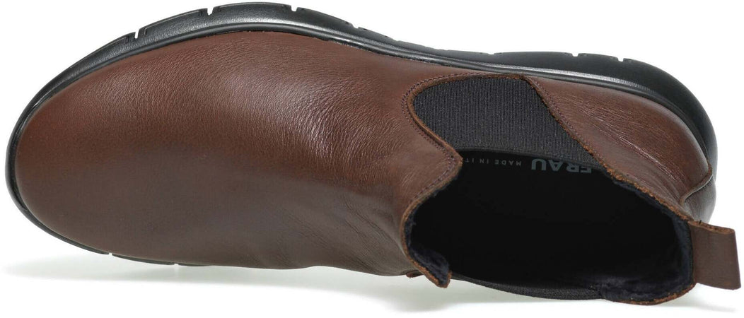 Scarpa Donna Beatles Frau Stivale Donna Frau 42n3 in Pelle Tinta Unita Stivaletto Casual Collezione Inverno 2023 Made in Italy