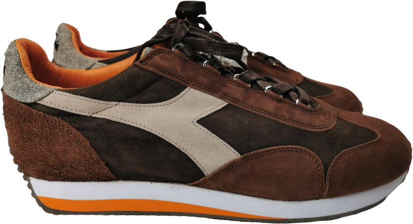 Scarpa uomo sportiva - Diadora Heritage - EQUIPE EVO II Brown Java - misura 44 (9.5)