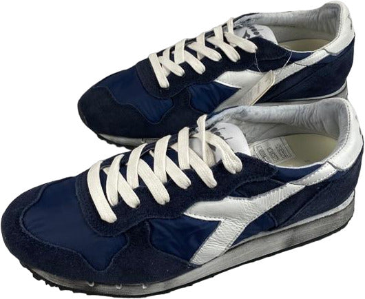 Scarpa uomo sportiva - Diadora Heritage - Trident NY S.W - Colore blue plum/white - 157083 01 C462