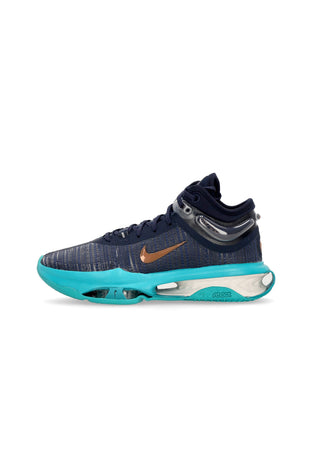 NIKE NBA Scarpa Basket Uomo Air Zoom G.t. Jump 2 Obsidian/mtlc Red Bronze/dusty Cactus da uomo