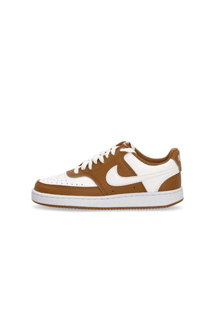 Nike Scarpa Bassa Donna W Court Vision Low Next Nature Lt British Tan/white da donna