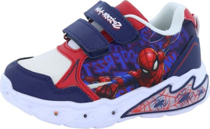 Scarpe-Spiderman-con-luci-occhi-e-suola-Mis.-dal-25-al-33-R1436T