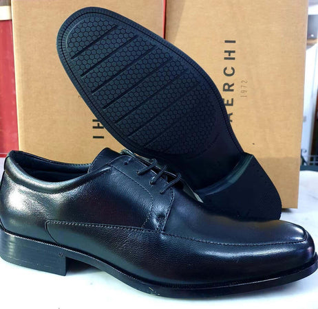 Scarpe Uomo Da Cerimonia Baerchi Made in Spain Scarpe Stringate Basse Nere in Pelle Calzata Comoda Moda/Uomo/Scarpe/Scarpe stringate basse D'Avanzo Clazature - Nola, Commerciovirtuoso.it