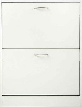 Scarpiera 2 Ante Ripiani Doppia Profondita In Melamina 63x24x80cm Colore Bianco Casa e cucina/Organizzazione interni/Organizzazione guardaroba/Portascarpe/Scarpiere Trade Shop italia - Napoli, Commerciovirtuoso.it