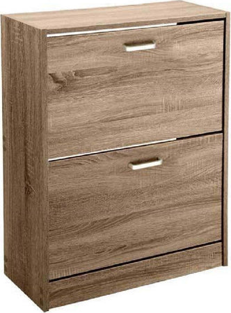 Scarpiera Bassa 2 Ante Doppia A Ribalta Salvaspazio Slim Noce 81x63x24cm 827624 Casa e cucina/Organizzazione interni/Organizzazione guardaroba/Portascarpe/Scarpiere Trade Shop italia - Napoli, Commerciovirtuoso.it