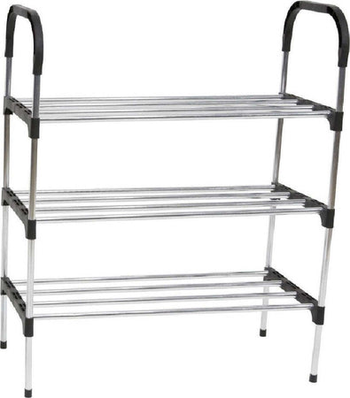 Scarpiera In Metallo Plastica 3 Livelli 57x26x66cm Salvaspazio Porta Scarpe Casa Casa e cucina/Organizzazione interni/Organizzazione guardaroba/Portascarpe/Scarpiere Trade Shop italia - Napoli, Commerciovirtuoso.it