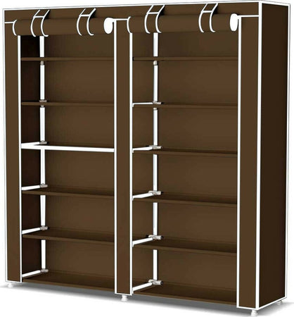 Scarpiera Salvaspazio 7 Ripiani 36 Paia Scaffale Acciaio E Tessuto Tnt Marrone Casa, arredamento e bricolage > Soluzioni salvaspazio > Armadi e Scarpiere portatili > Scarpiere Trade Shop italia - Napoli, Commerciovirtuoso.it