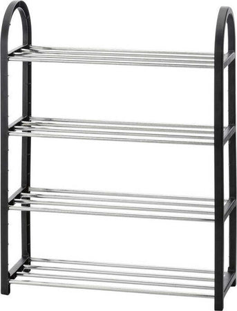 Scarpiera Salvaspazio A 4 Ripiani Fino A 15 Paia Di Scarpe Armadio Portascarpe Casa, arredamento e bricolage > Soluzioni salvaspazio > Armadi e Scarpiere portatili > Scarpiere Trade Shop italia - Napoli, Commerciovirtuoso.it