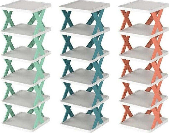 Scarpiera Scaffale Portaoggetti Modulare Salvaspazio 6 Ripiani 81 X 26 X 24 Cm Casa e cucina/Organizzazione interni/Organizzazione guardaroba/Portascarpe/Scaffali portascarpe Trade Shop italia - Napoli, Commerciovirtuoso.it