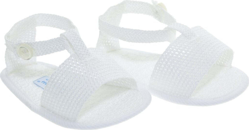 Scarpine Neonato Estate Mod.136 Bianco Taglia  1 - 3 (15) Moda/Prima infanzia/Scarpine/Femmina/Sandali La Casa Del Bebè - Napoli, Commerciovirtuoso.it