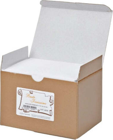 Scatola 100 buste bianche - Bristol - bianco - 90 x 140 mm - Rex Sadoch Cancelleria e prodotti per ufficio/Carta blocchi e quaderni/Biglietti e cartoncini/Biglietti di auguri Eurocartuccia - Pavullo, Commerciovirtuoso.it