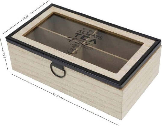Scatola-Contenitore-In-Legno-Per-Tè-Con-Bacheca-4-Posti-Scomparti-Vetrina-219599