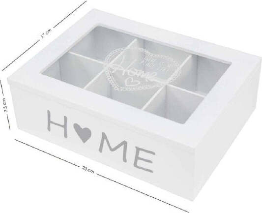 Scatola-Contenitore-Legno-Bianco-Home-Bacheca-6-Scomparti-Posti-Vetrina-219615