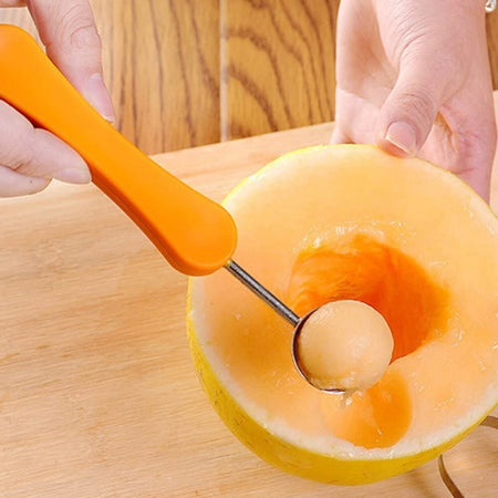 SCAVINO CUCCHIAIO MULTIFUNZIONE TAGLIO MELONE 3 IN 1 SPALLINATORE PER FRUTTA Casa e cucina/Utensili da cucina/Sbucciatori e tagliafrutta/Tagliafrutta Trade Shop italia - Napoli, Commerciovirtuoso.it