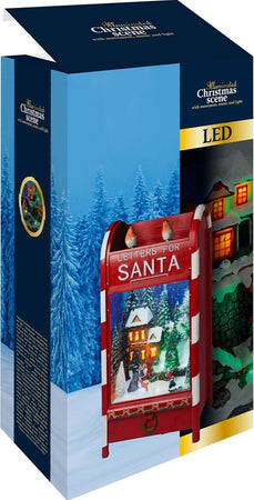Scena animata casella postale natalizia, con LED e suoni, decorazione per villaggio di Natale, da h 62 cm Casa e cucina/Decorazioni per interni/Addobbi e decorazioni per ricorrenze/Decorazioni natalizie/Ghirlande e corone MagiediNatale.it - Altamura, Commerciovirtuoso.it