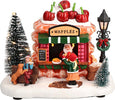 Scena Natalizia illuminata con chioschetto waffles e alberi di Natale con led decorazione per villaggio di Natale Casa e cucina/Decorazioni per interni/Addobbi e decorazioni per ricorrenze/Decorazioni natalizie/Oggettistica MagiediNatale.it - Altamura, Commerciovirtuoso.it