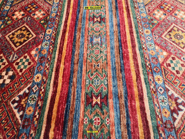 Scendiletto-Khorgin-Shabargan-Moderno-Extra-Fine-117x78---Multicolore-Brillante