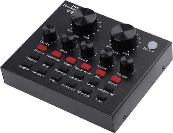 Scheda-Audio-V8-Cambia-Voce-Conversione-Effetti-Sonori-Mixer-Registrazione-Usb