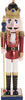 Schiaccianoci natalizio, color rosso e verde, decorazione in legno per interno da 38 cm Casa e cucina/Decorazioni per interni/Addobbi e decorazioni per ricorrenze/Decorazioni natalizie/Schiaccianoci MagiediNatale.it - Altamura, Commerciovirtuoso.it