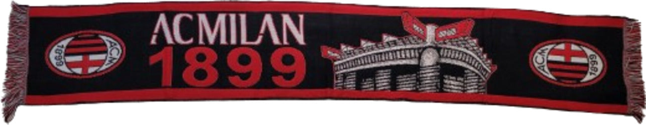 Sciarpa-AC-Milan-stadio