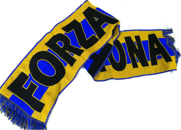 Sciarpa Calcio Hellas Verona per Tifosi Stadio Sport e tempo libero/Fan Shop/Calcio/Abbigliamento/Sciarpe e scialli Il Distintivo - Pesaro, Commerciovirtuoso.it
