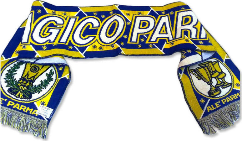 Sciarpa Calcio Magico Parma Tifosi Calcio Stadio Sport e tempo libero/Fan Shop/Calcio/Abbigliamento/Sciarpe e scialli Il Distintivo - Pesaro, Commerciovirtuoso.it