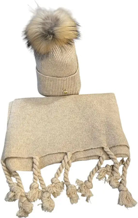 Sciarpa Mixed Cashmire - Beige / Taglia Unica - Sciarpe