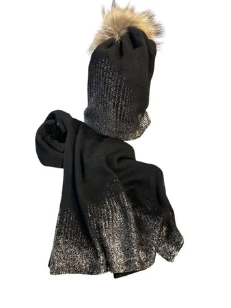 Sciarpa Mixed Cashmire - Nero / Taglia Unica - Sciarpe