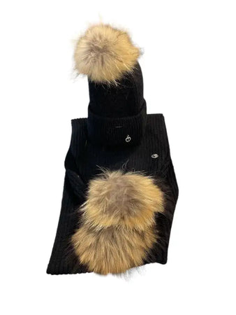 Sciarpa Mixed Cashmire - Nero / Taglia Unica - Sciarpe