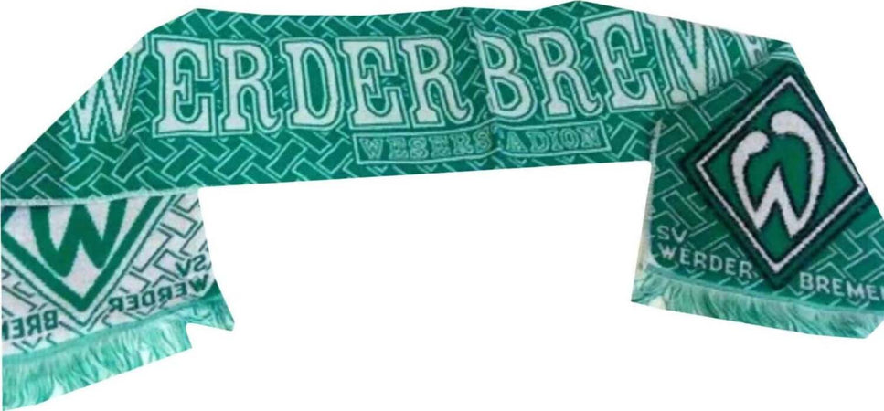 Sciarpa Werder Brema Jacquard per Tifosi Stadio Sport e tempo libero/Fan Shop/Calcio/Abbigliamento/Sciarpe e scialli Il Distintivo - Pesaro, Commerciovirtuoso.it