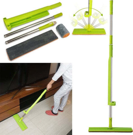 Scopa-Strizza-Sweep-Mop-Lava-E-Asciuga-Pavimenti-Parquet-Marmo-Panno-Microfibra