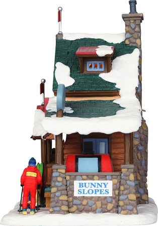 Scuola di sci Sugar Pine, edificio luminoso per villaggio di Natale in Porcellana Casa e cucina/Decorazioni per interni/Addobbi e decorazioni per ricorrenze/Decorazioni natalizie/Oggettistica MagiediNatale.it - Altamura, Commerciovirtuoso.it