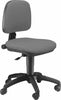 Sedia operativa A41B - con ruote - braccioli opzionali - grigio - Unisit Casa e cucina/Arredamento/Studio/Sedie e Sgabelli/Sedie da scrivania Eurocartuccia - Pavullo, Commerciovirtuoso.it