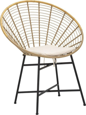 Sedia-Panama-Grid-C/Cuscino-Cm-72X56,5X88