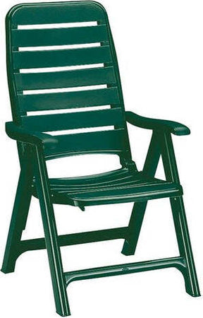 Sedia-sdraio-Grandsoleil-S6760V-PREMIERE-5-Posizioni-Verde