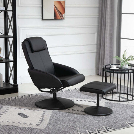 sedia-ufficio-studio-negozio-soggiorno-Poltrona-Relax-Reclinabile-con-Pouf-Poggiapiedi-e-Rivestimento-in-eco-pelle,-Nero-F833-360BKA