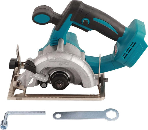 SEGA-CIRCOLARE-MOTORE-BRUSHLESS-125MM-TAGLIO-REGOLABILE-2-BATTERIA-MANUALE-4.0ah