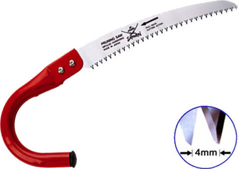 Segaccio Samurai da potatura taglio curvo con manico in metallo 33 cm Fai da te/Utensili elettrici e a mano/Attrezzi da giardinaggio/Seghe/Seghe manuali La Zappa - Altamura, Commerciovirtuoso.it