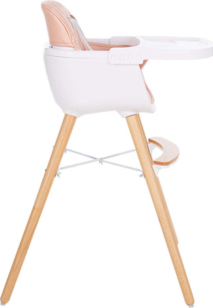 Seggiolone in legno Woody Pink Prima infanzia/Allattamento e pappa/Seggioloni sedili e accessori/Seggioloni La Casa Del Bebè - Napoli, Commerciovirtuoso.it