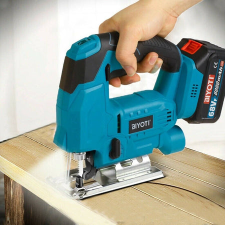 Seghetto alternativo con doppia batteria Fai da te/Utensili elettrici e a mano/Utensili a mano/Set di attrezzi TradeKard - Acerra, Commerciovirtuoso.it